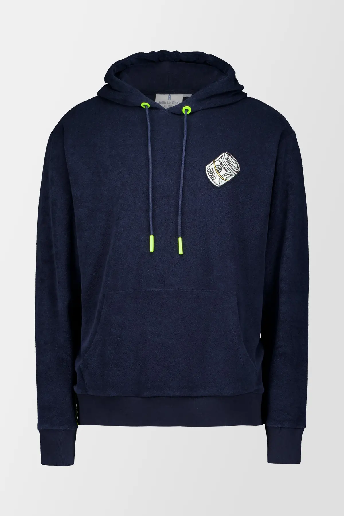 Bain De Mer Navy The Wall Street Hoodie 1