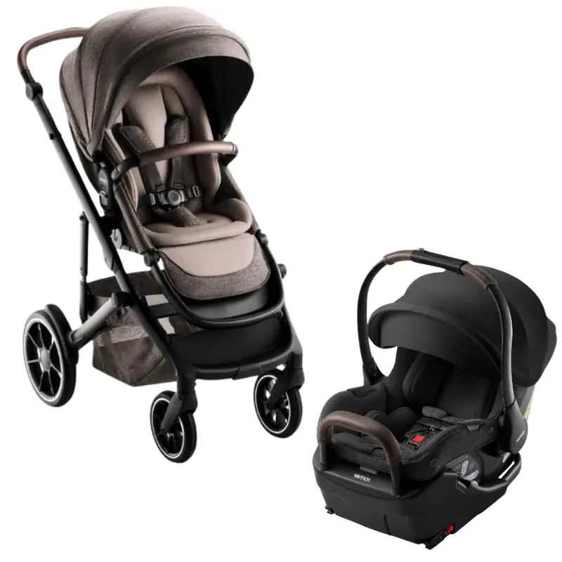 Tura Modular Stroller + Juni Infant Car Seat Travel System 3