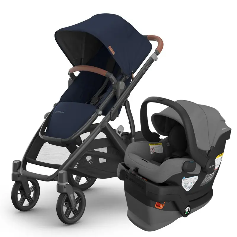 Uppababy Vista V3 Stroller with Mesa V3 Infant Car Seat Travel System - Image 48