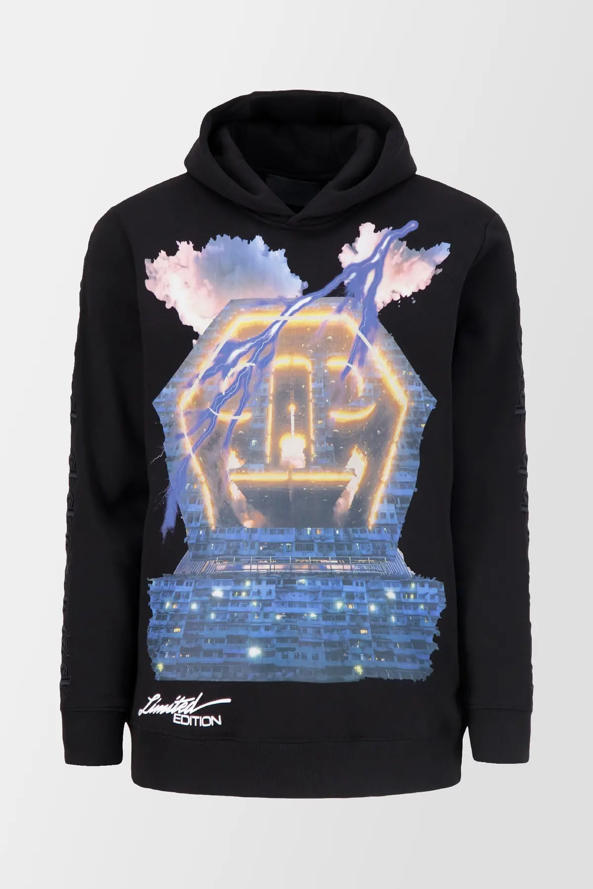 Philipp Plein Limited Black Universe Hoodie 1