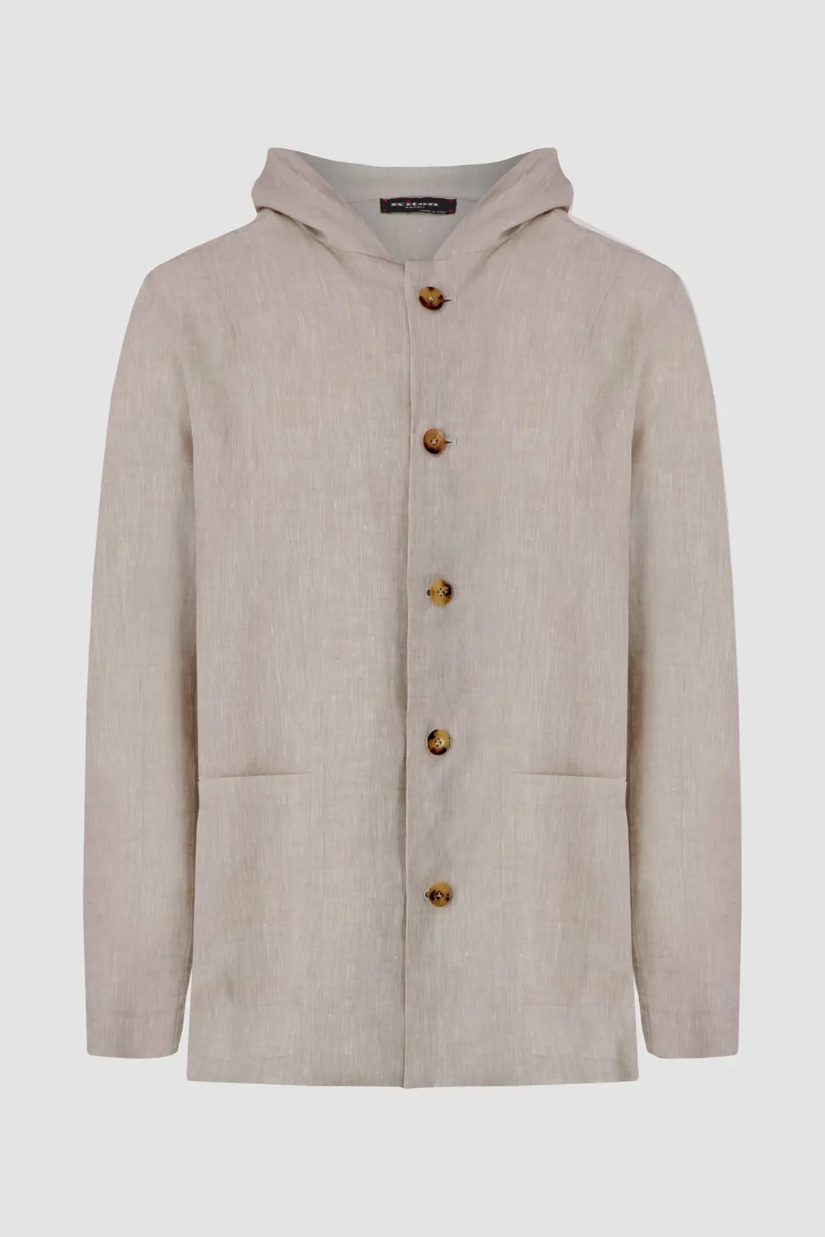 Kiton Champagne Hooded Luca Blazer 1