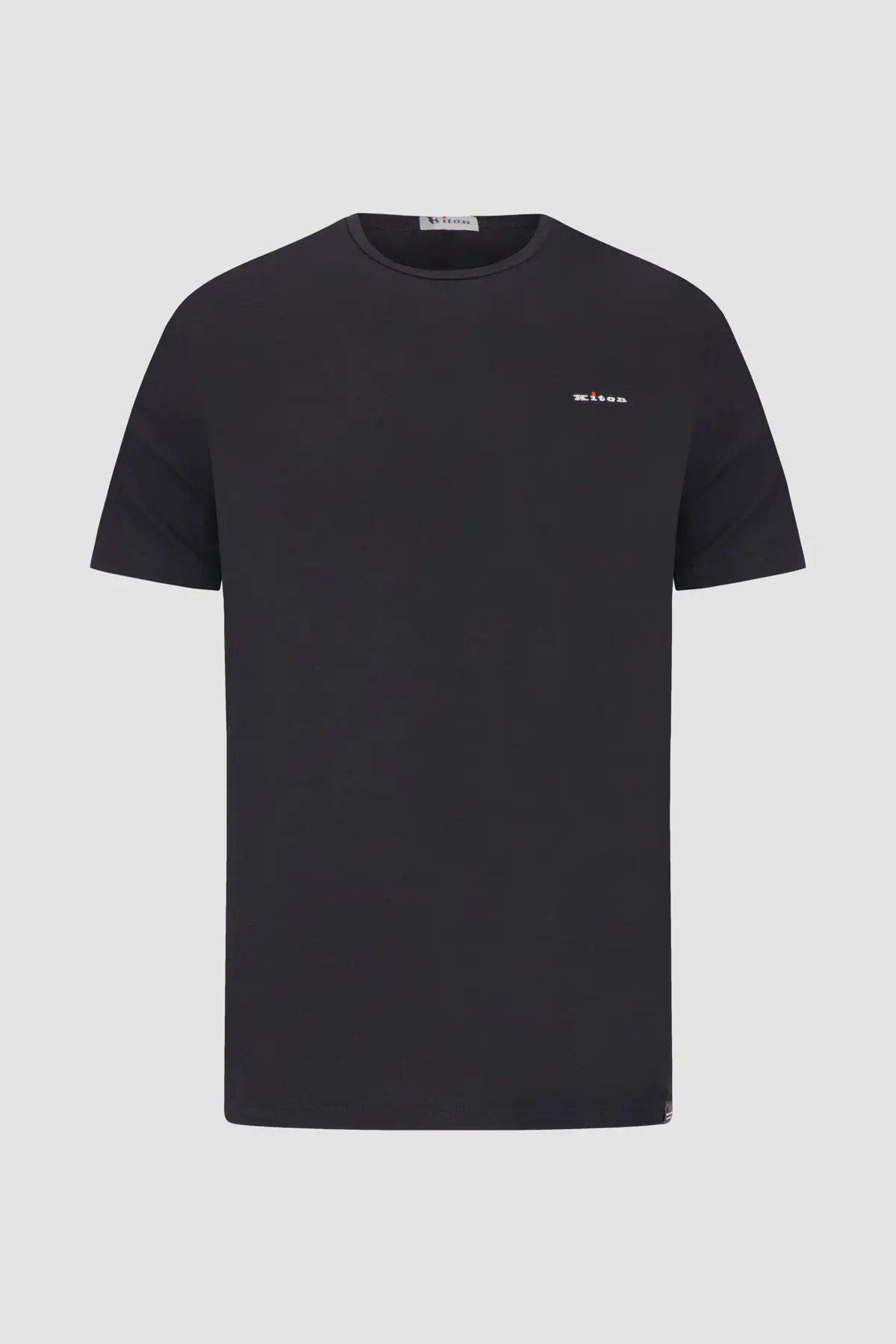 Kiton Black Underwear T-Shirt 1