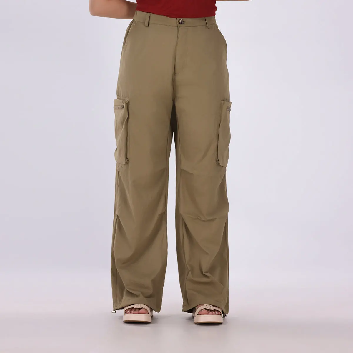 Cargo Trouser With Zipper Pockets 1