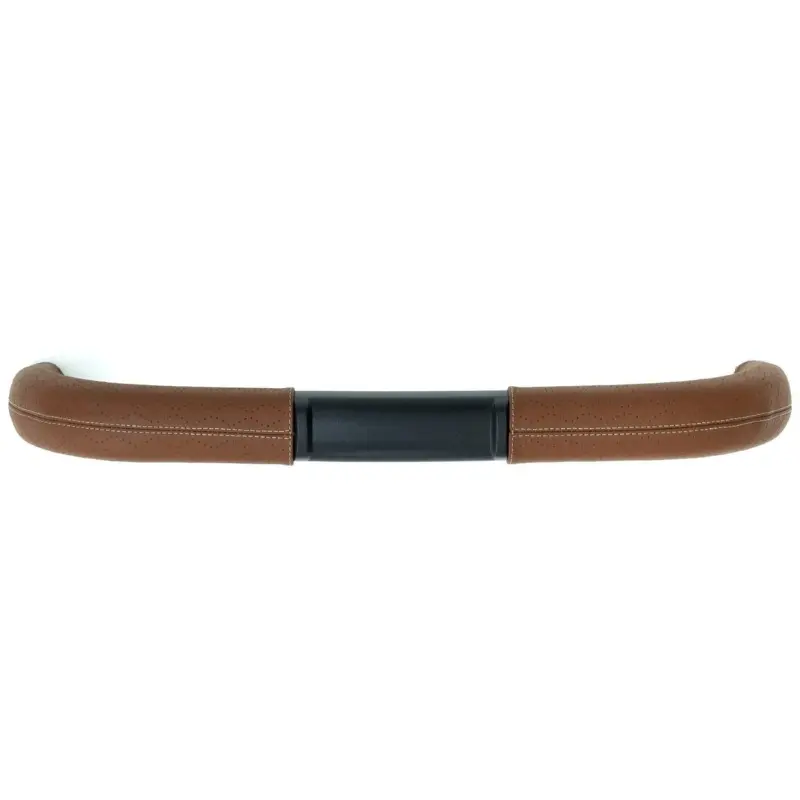 &Roll Or &Jog Frame Leather Handlebar Grips 1