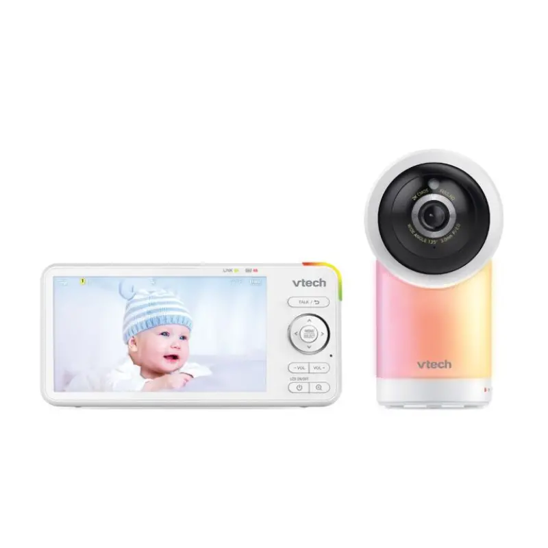 Smart Wifi Remote Access 360 Degree Pan & Tilt Video Baby Monitor With 5” Display 1