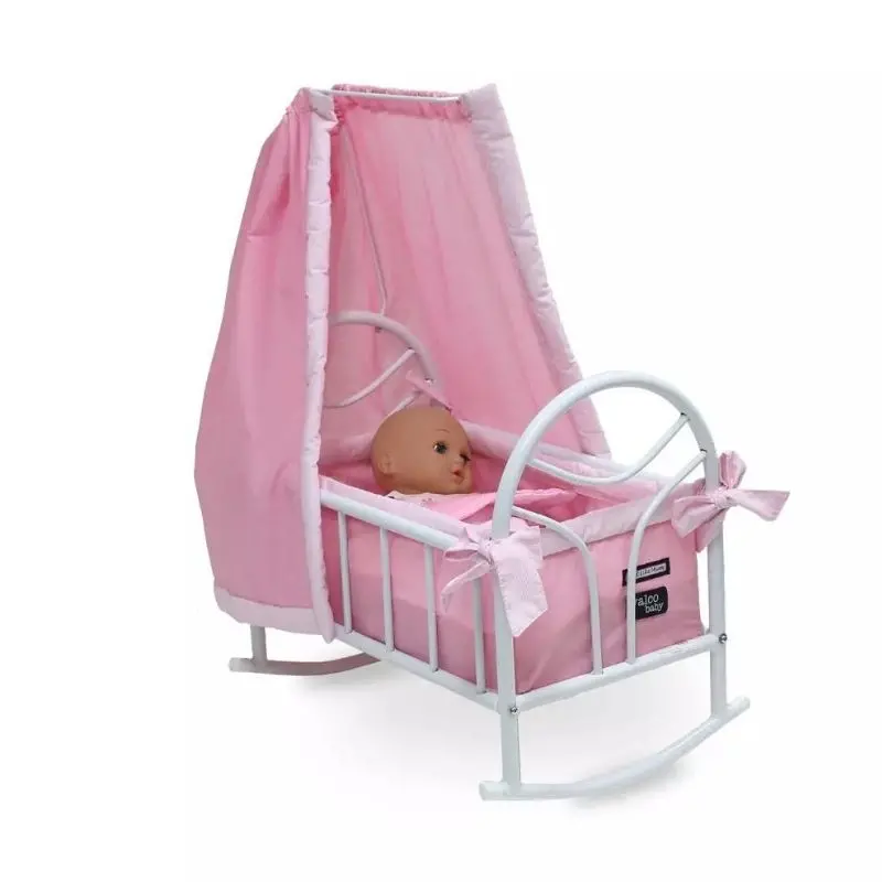 Dolls Cradle Pink 2