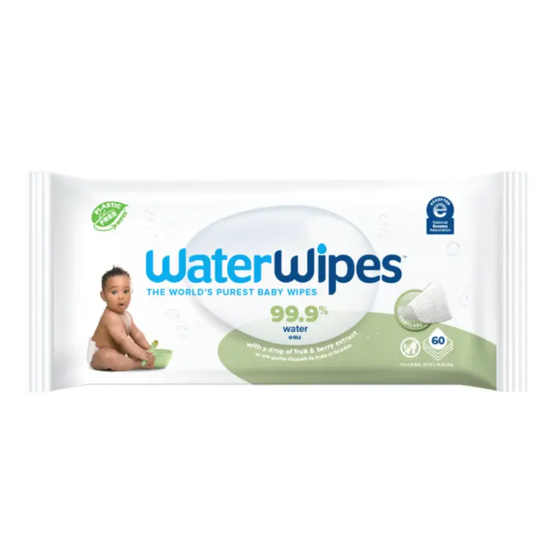 Textured Clean Baby Wipes - 60 Pack 1