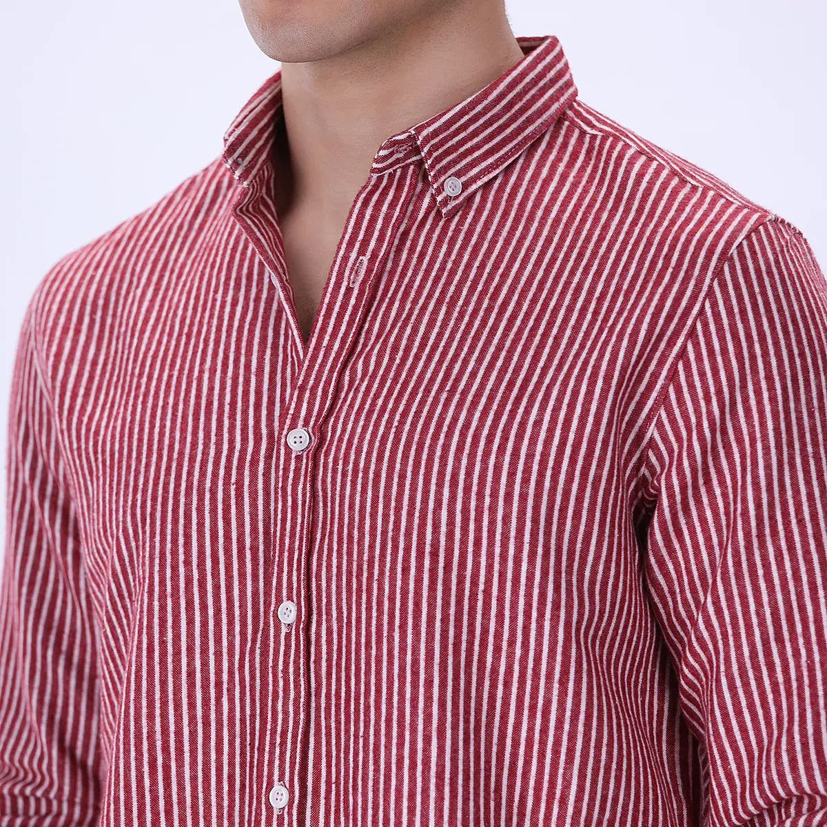 Striped Flannel Shirt 2