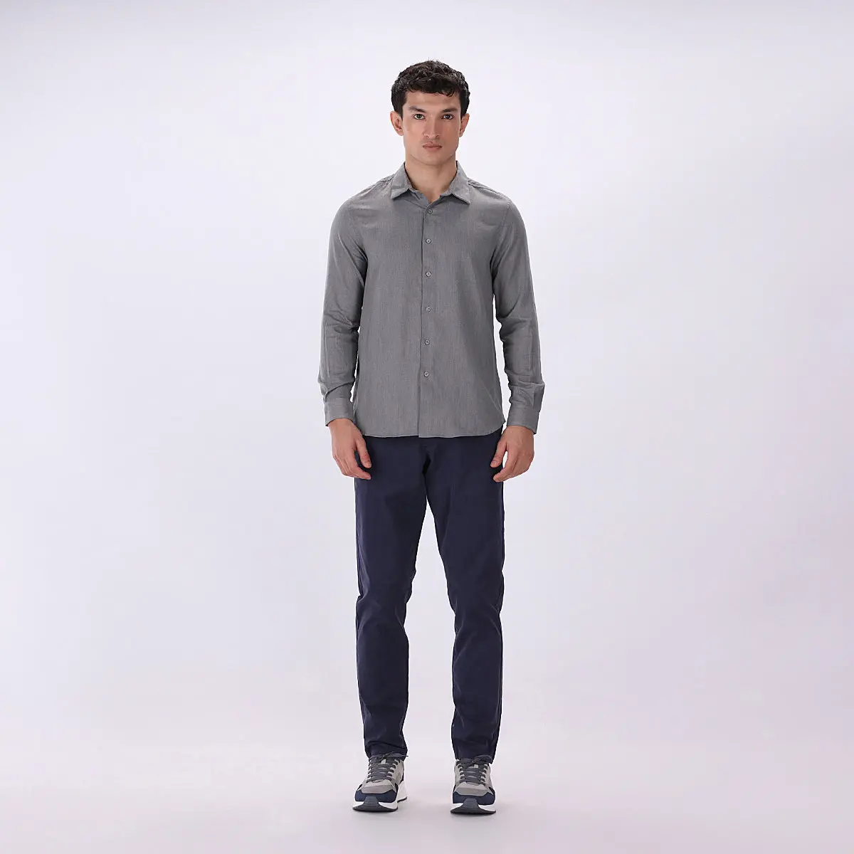 Solid Regular Fit Shirt 1