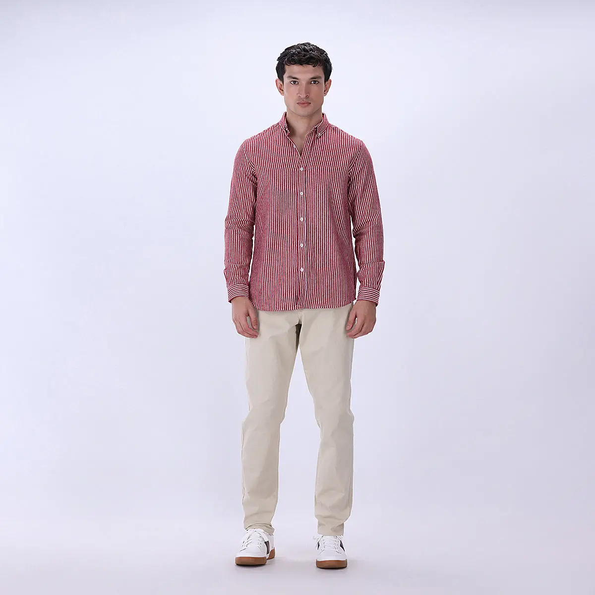 Striped Flannel Shirt 1