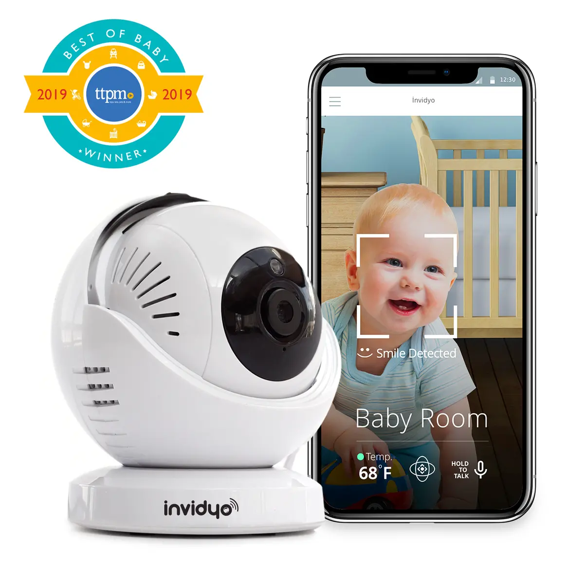 Invidyo A.I. Video Baby Monitor 1