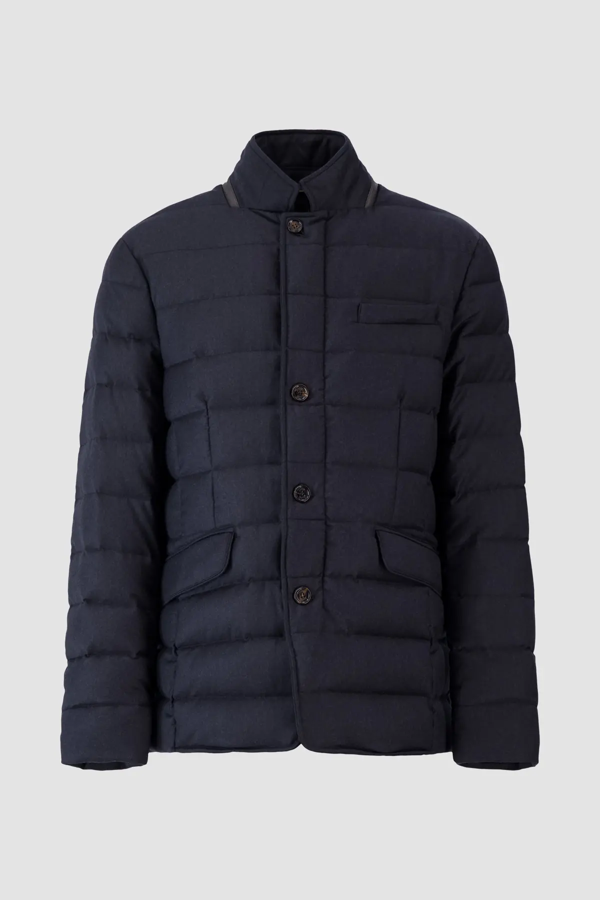 Moorer Blue Grey Zayn-L Jacket 1