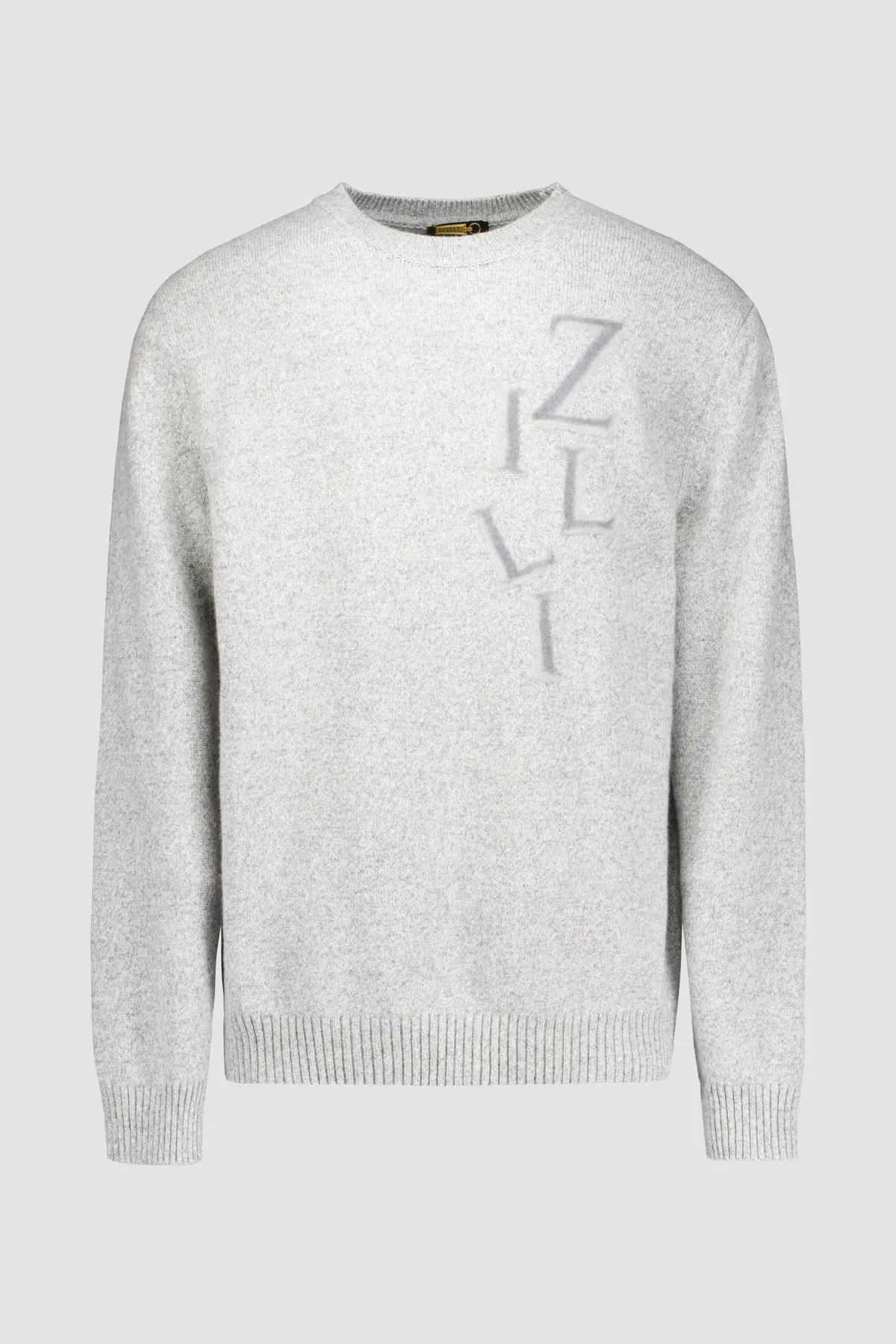 Zilli Grey Round Neck Sweater 1