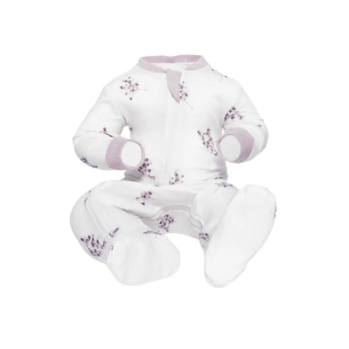 Patterned Organic Footed Sleepers 19