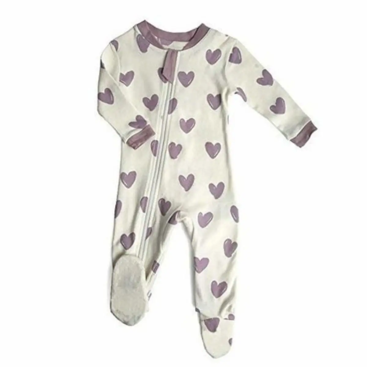 Patterned Organic Footed Sleepers 19