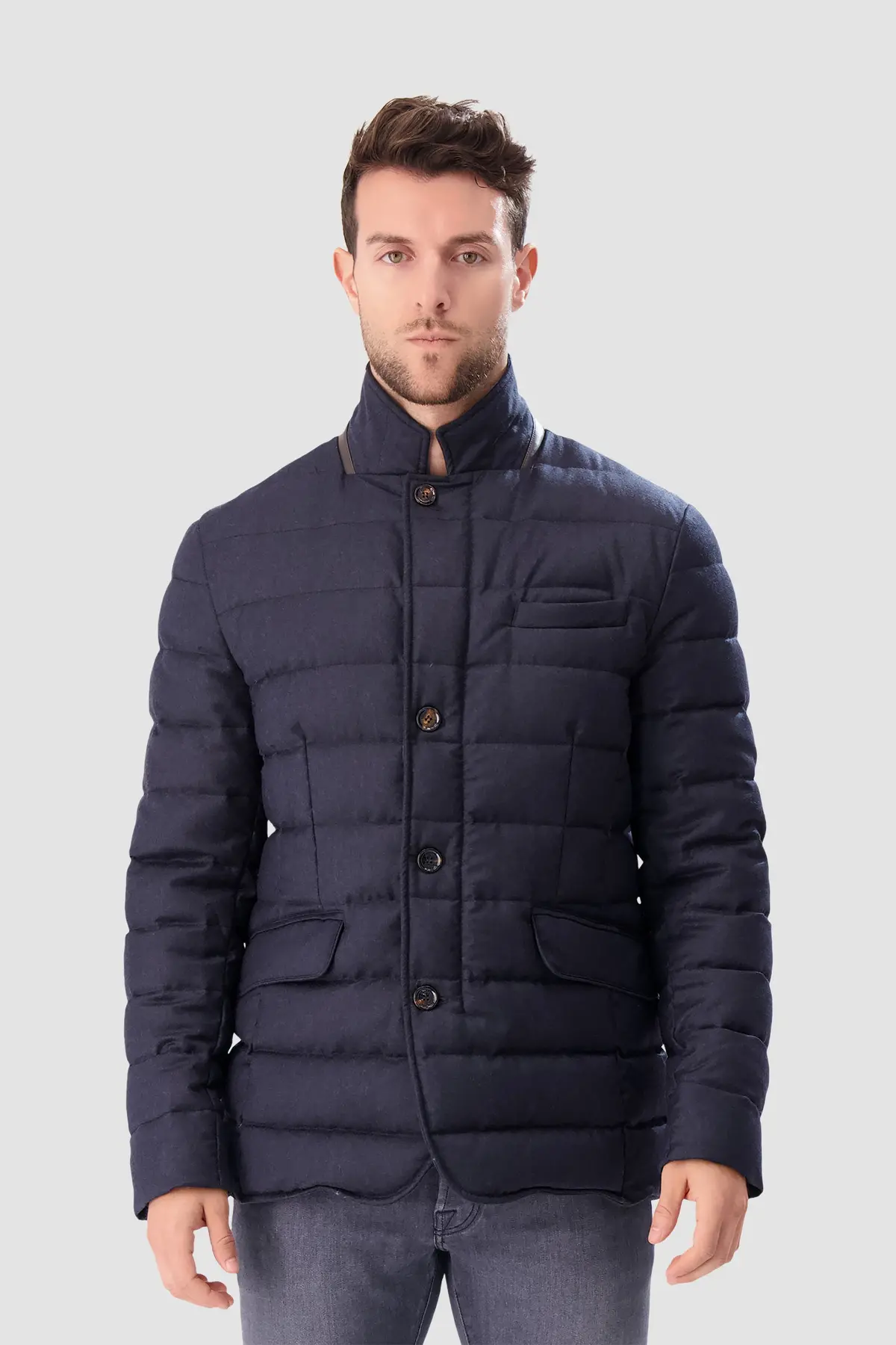 Moorer Blue Grey Zayn-L Jacket 2