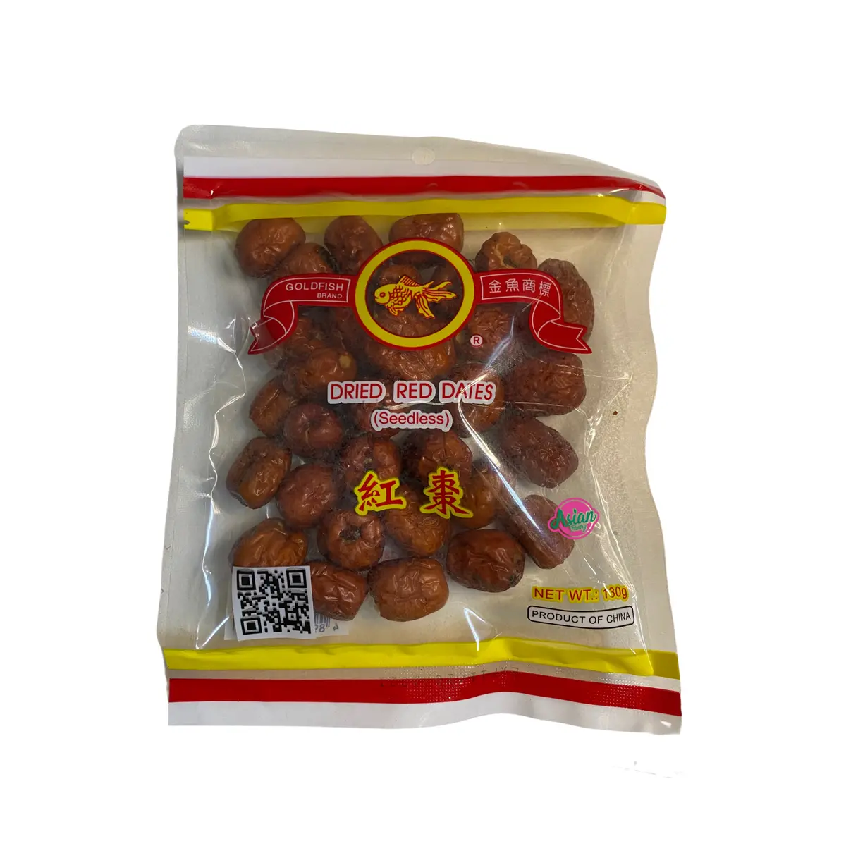 Goldfish Brand Dried Red Dates (Jujube) 130G 1