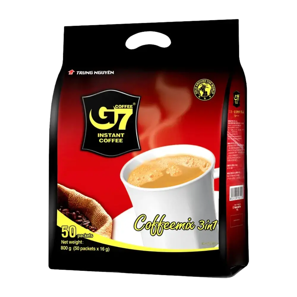 Trung Nguyen G7 3In1 Instant Coffee Mix 50Pk 800G 1