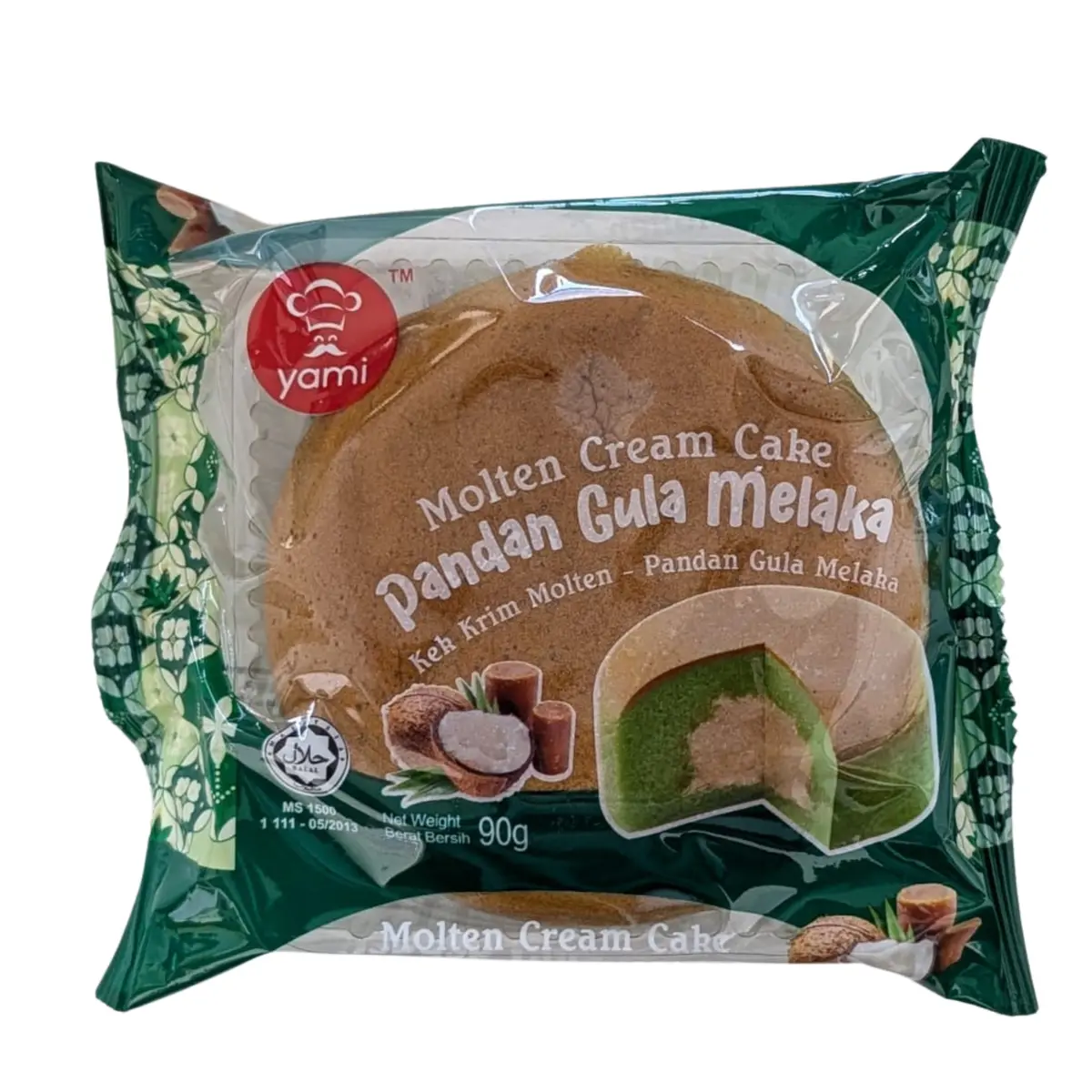 Yami  Pandan Molten Cream Cake 90G 1
