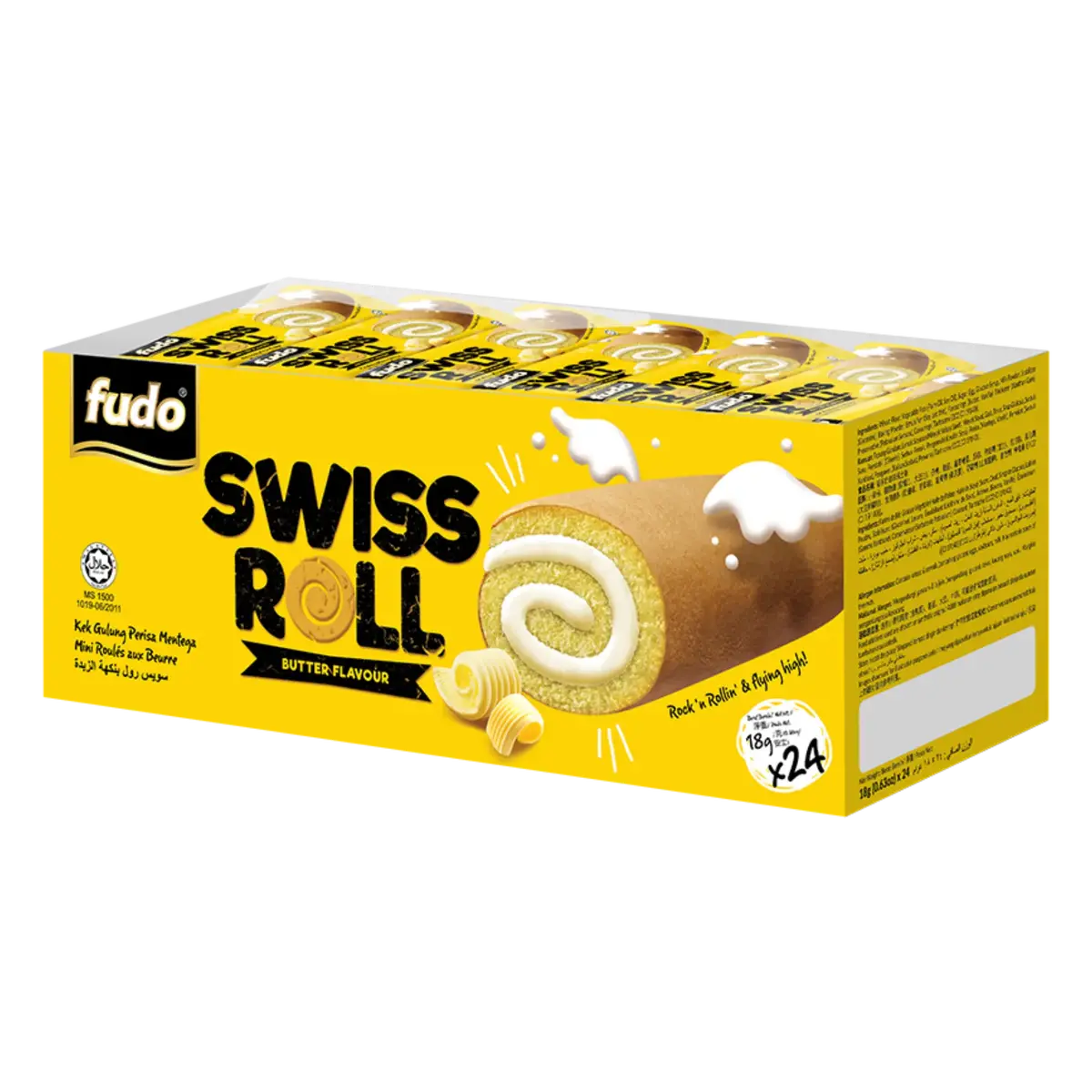 Fudo Swiss Roll Butter 24Pk 1