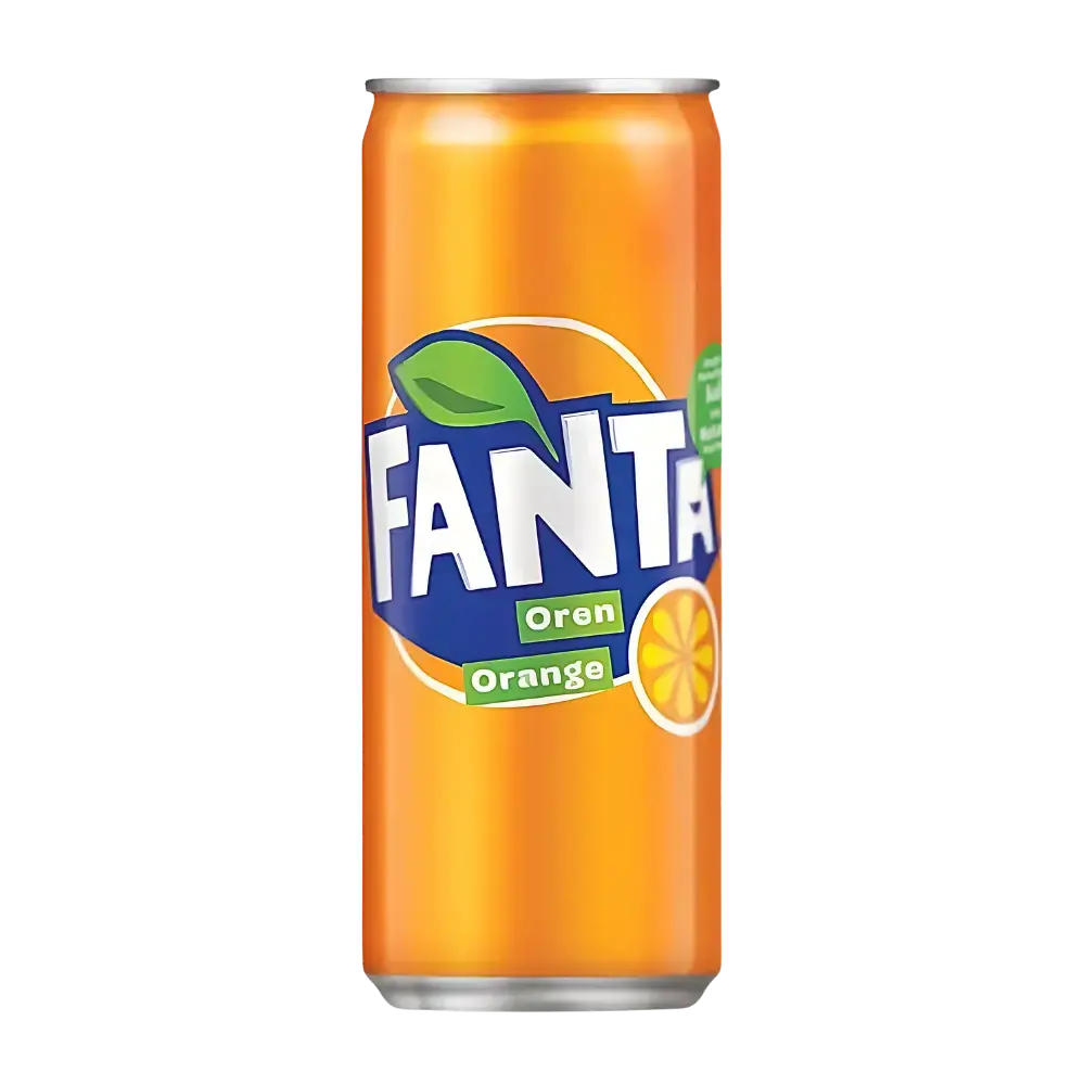 Fanta Orange Flavour 320Ml (Bbd: 24/02/2026) 1