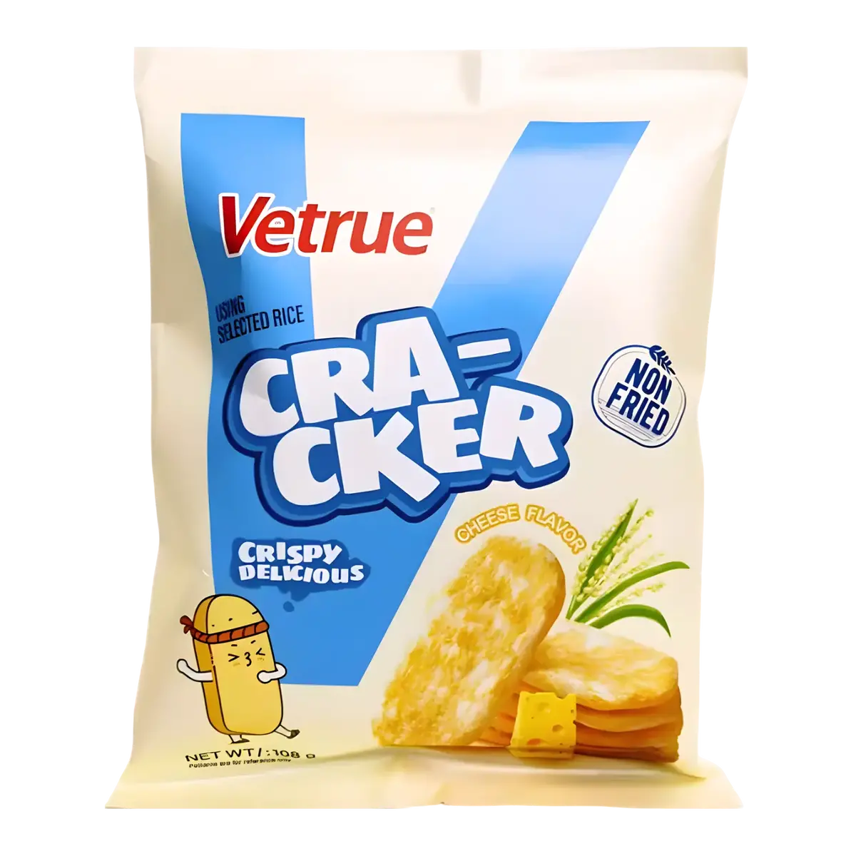 Vetrue Cheese Rice Crackers 108G 1