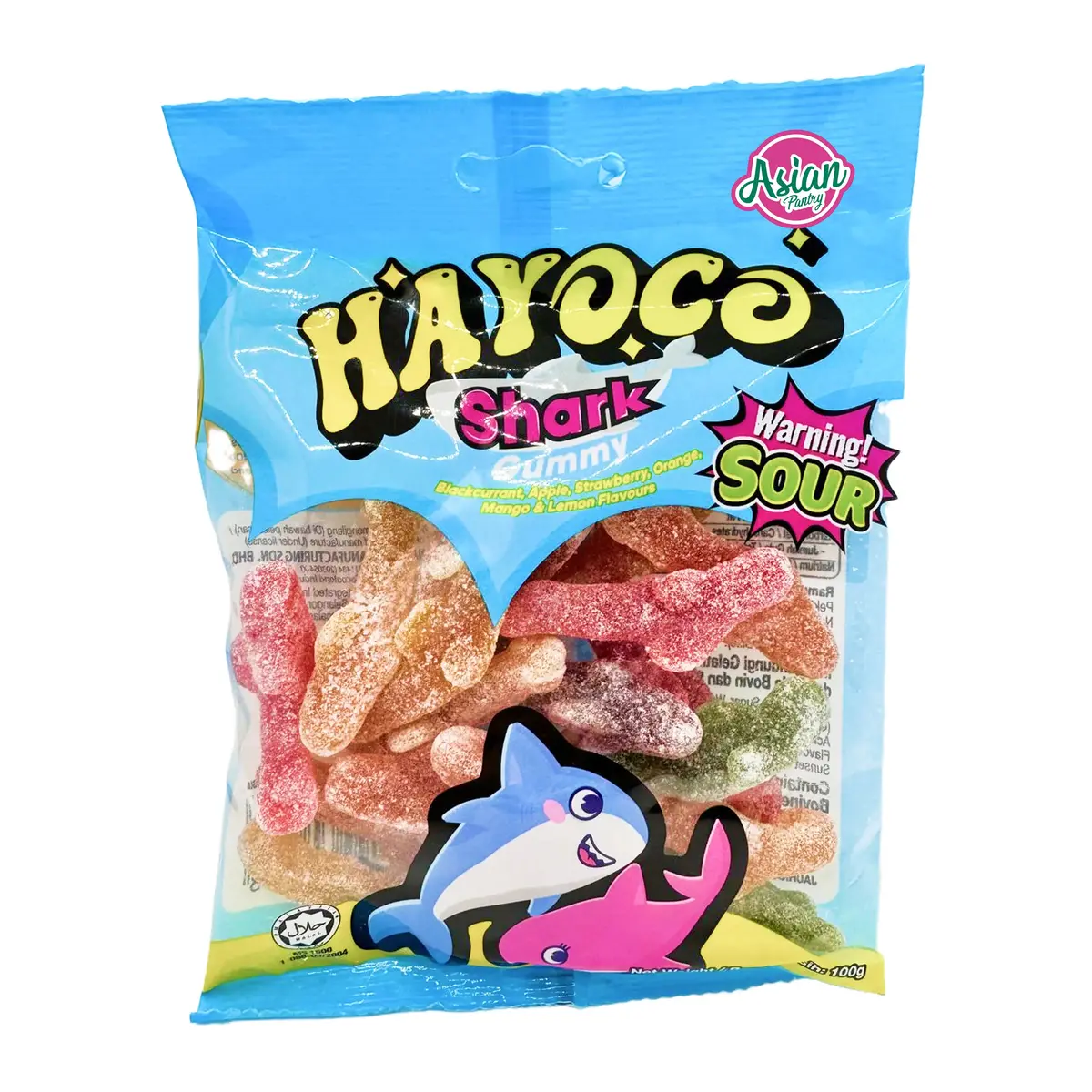 Hayoco Sour Shark Gummy 100G 1