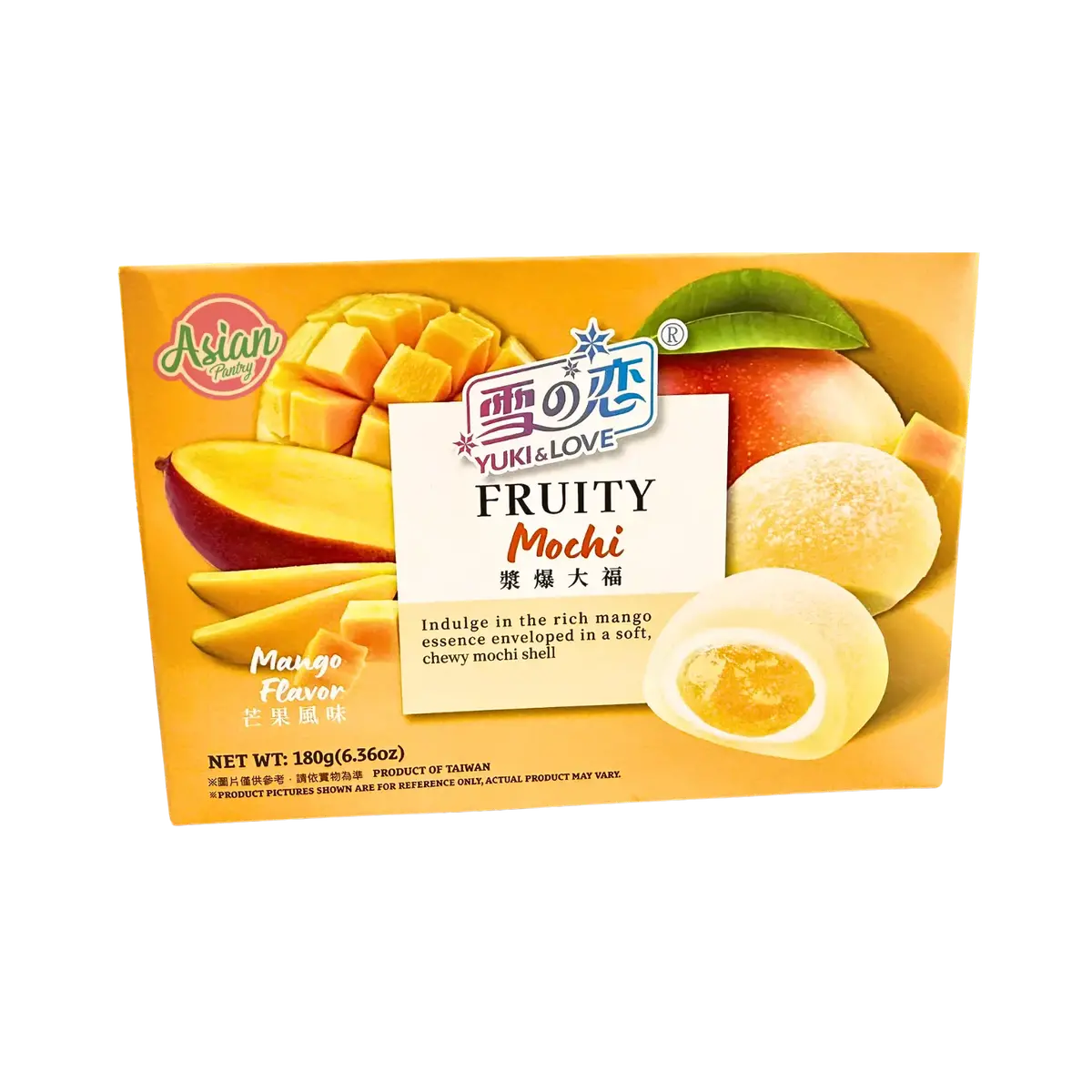 Yuki & Love Fruity Mochi - Mango Flavour 180G 1