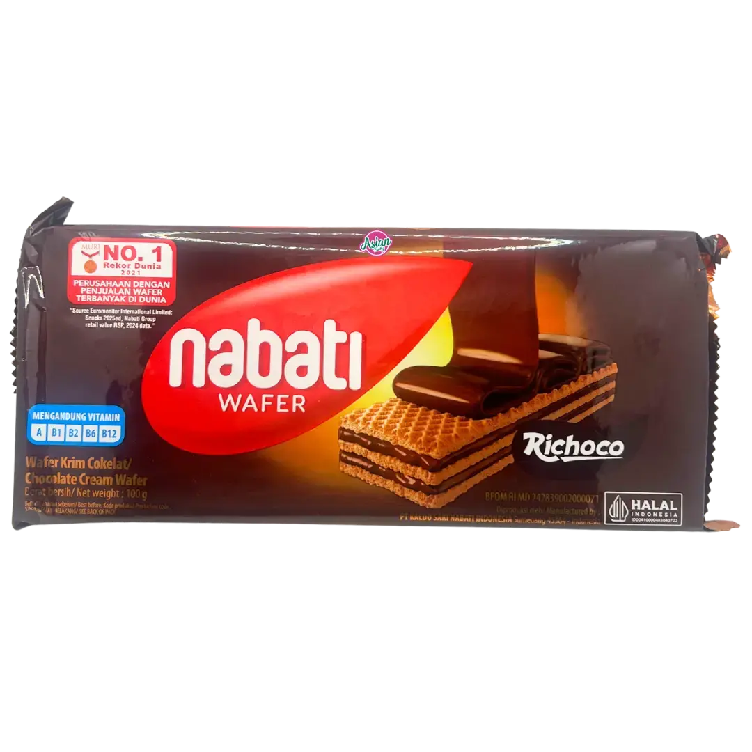 Richeese Nabati Wafer Chocolate 100G 1