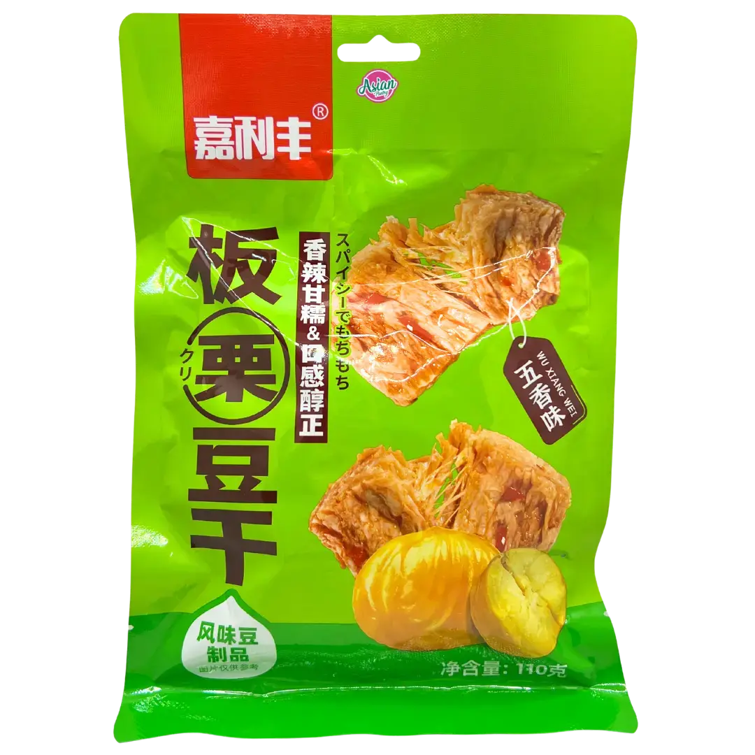 Jia Li Feng Chestnut Tofu Snack (Five-Spices Flavour) 110G 1