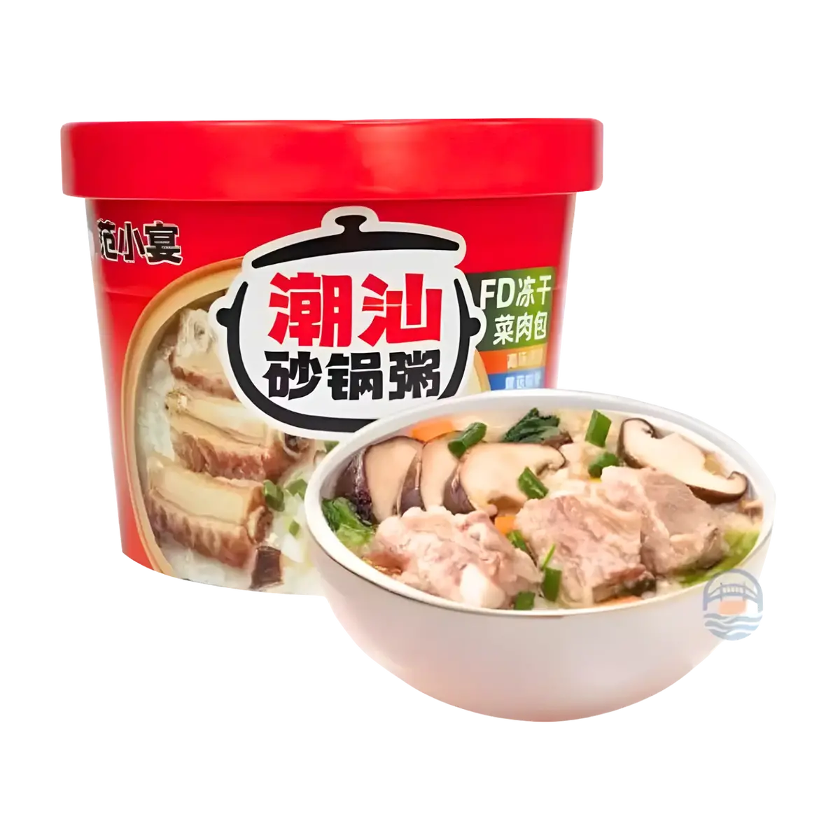 Fanxiaoyan Instant Chao Shan Congee (Mushroom & Pork Ribs Flavour) 118G 1