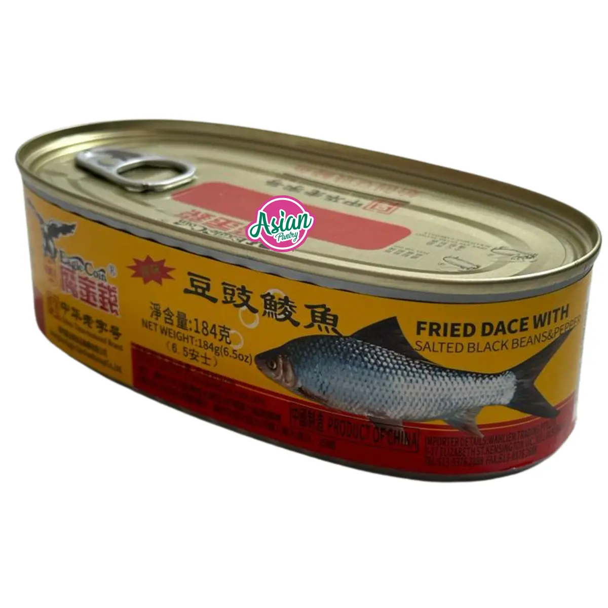 Eagle Coin Fried Dace With Salted Black Beans & Pepper 184G 2