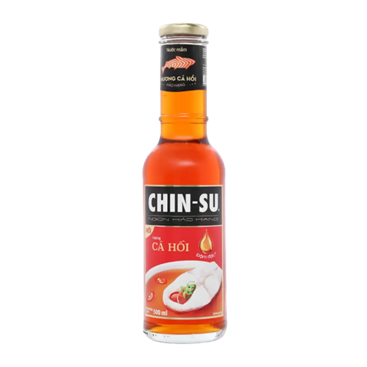Chin-Su Fish Sauce Artificial Salmon Flavour 500Ml 1