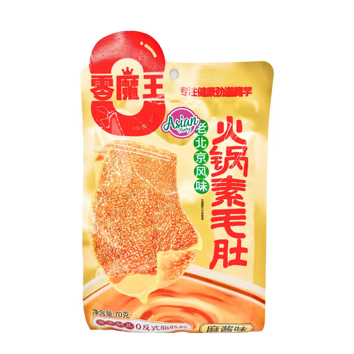 Lingmowang Hot Pot Vegetarian Konjac (Sesame Flavour) 70G 1