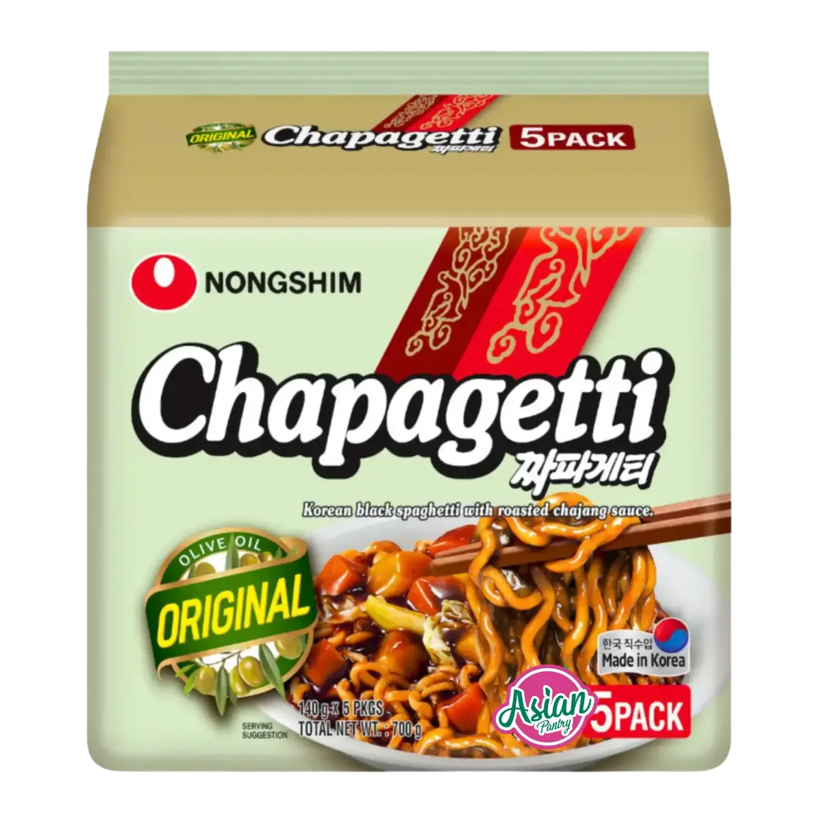 Nongshim Chapagetti Blackbean Noodles 1