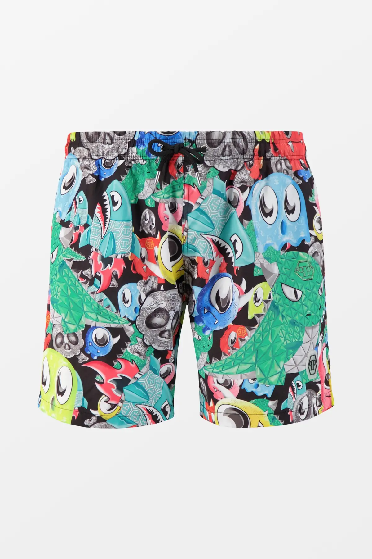 Philipp Plein Monsters Beachwear Shorts 1