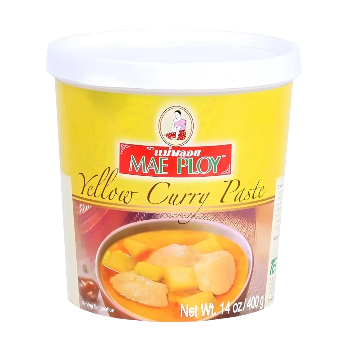 Mae Ploy Yellow Curry Paste 400G 1