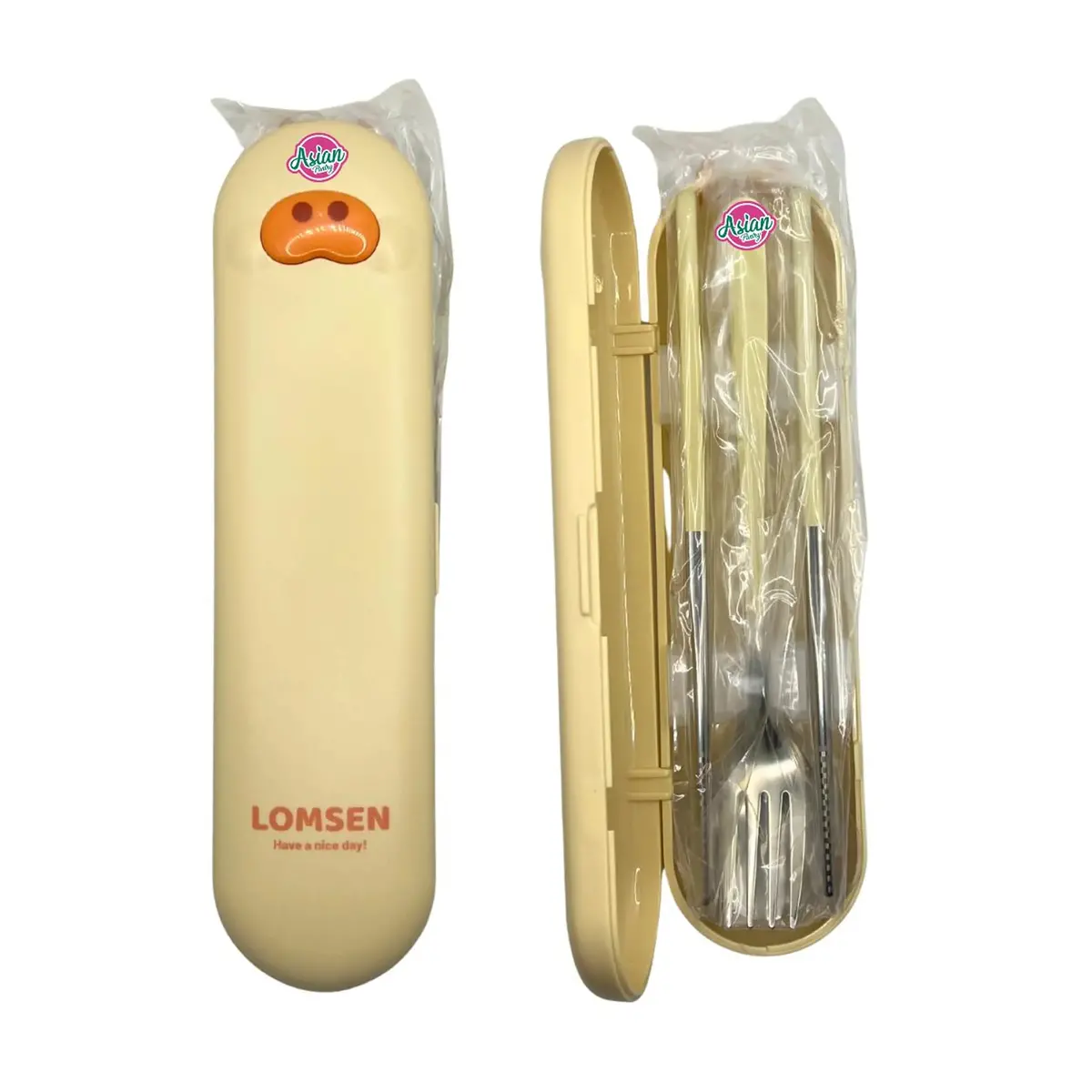Asian Pantry Cute Animal Cutlery Set 3