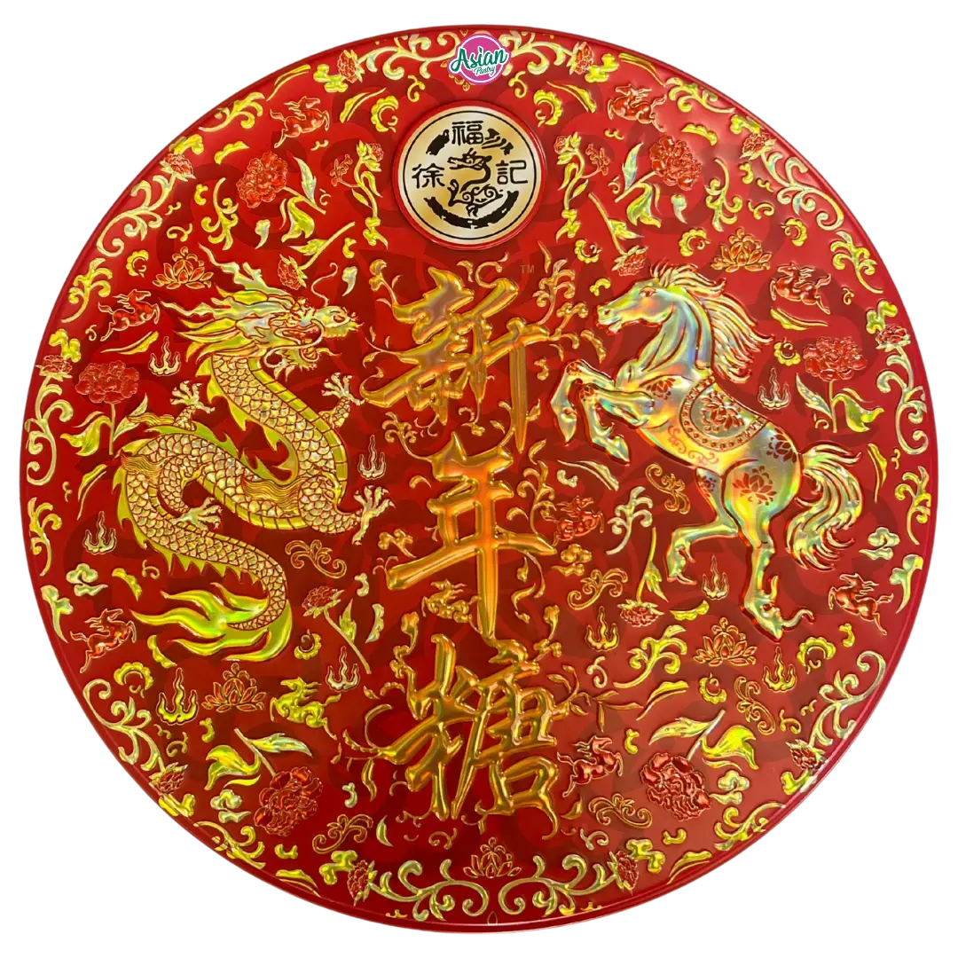 Xfj Chinese New Year Candy (Mixed Flavour) Tin 420G 1