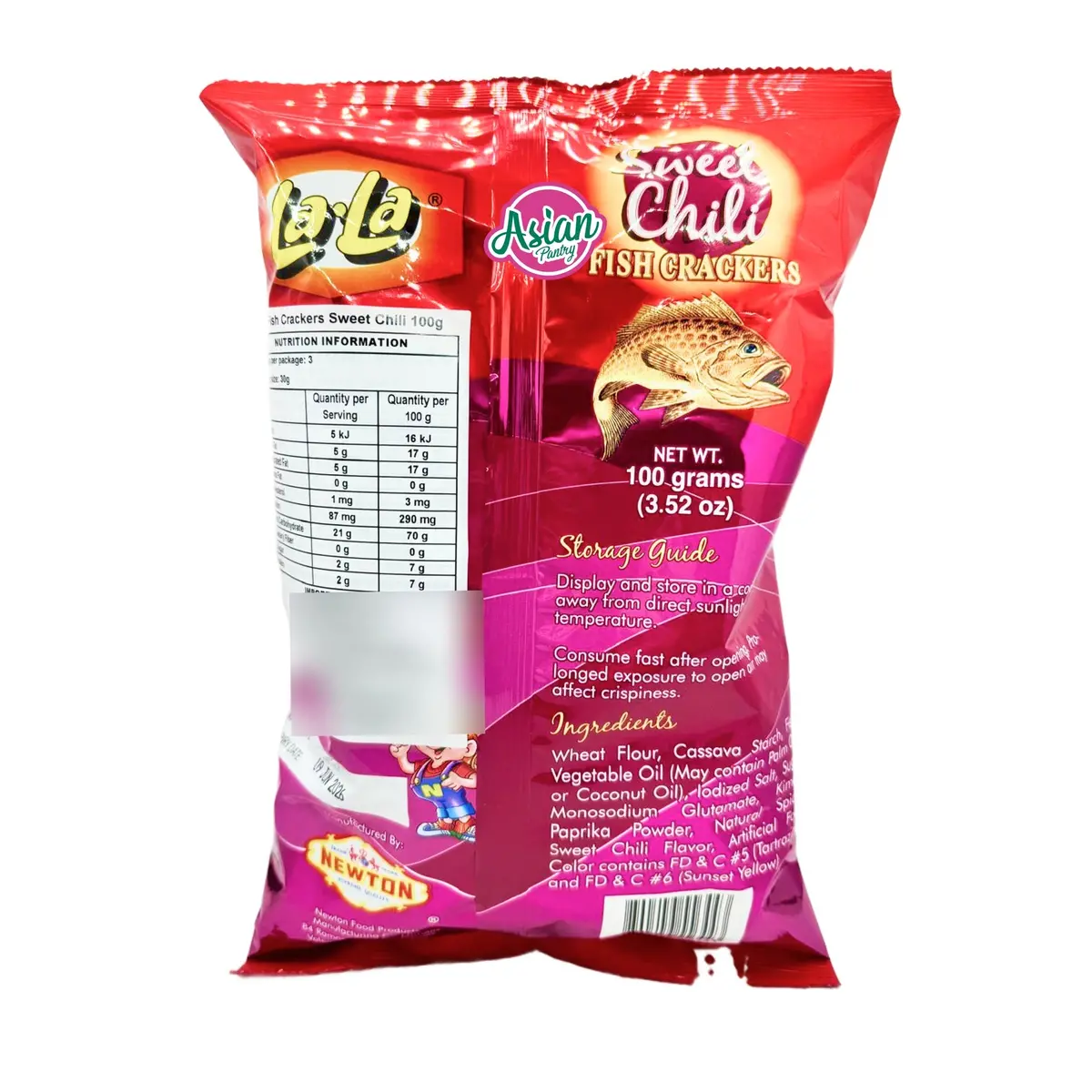 Lala Fish Cracker Sweet Chili 100G 2