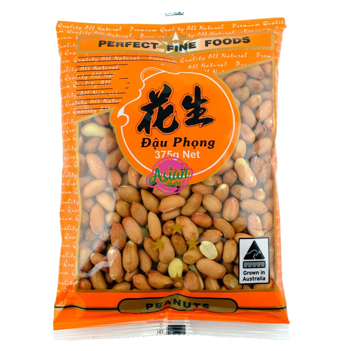 Perfect Fine Foods Peanuts With Skin 375G 2