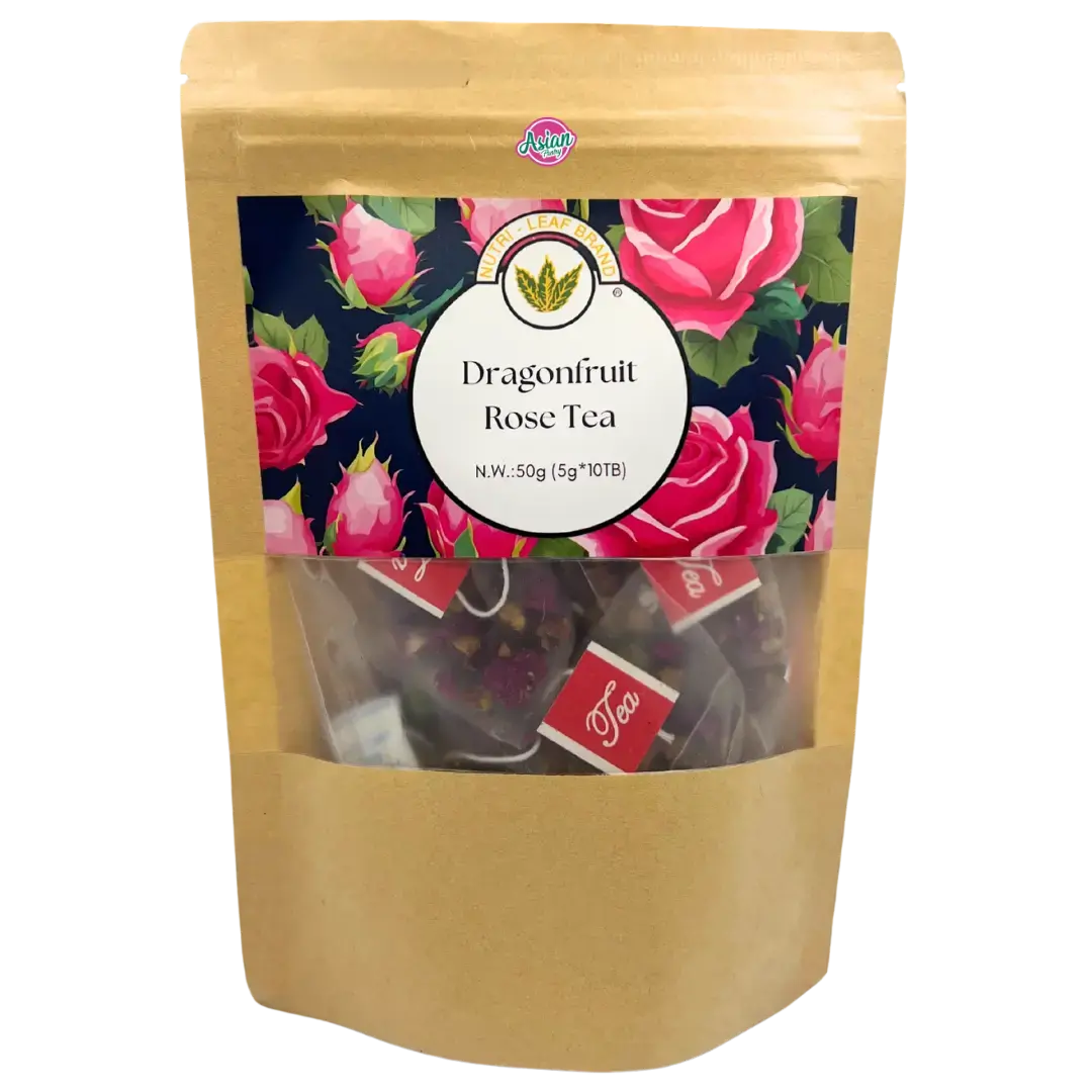 Nutrileaf Dragonfruit Rose Tea (10 Teabags) 50G 1