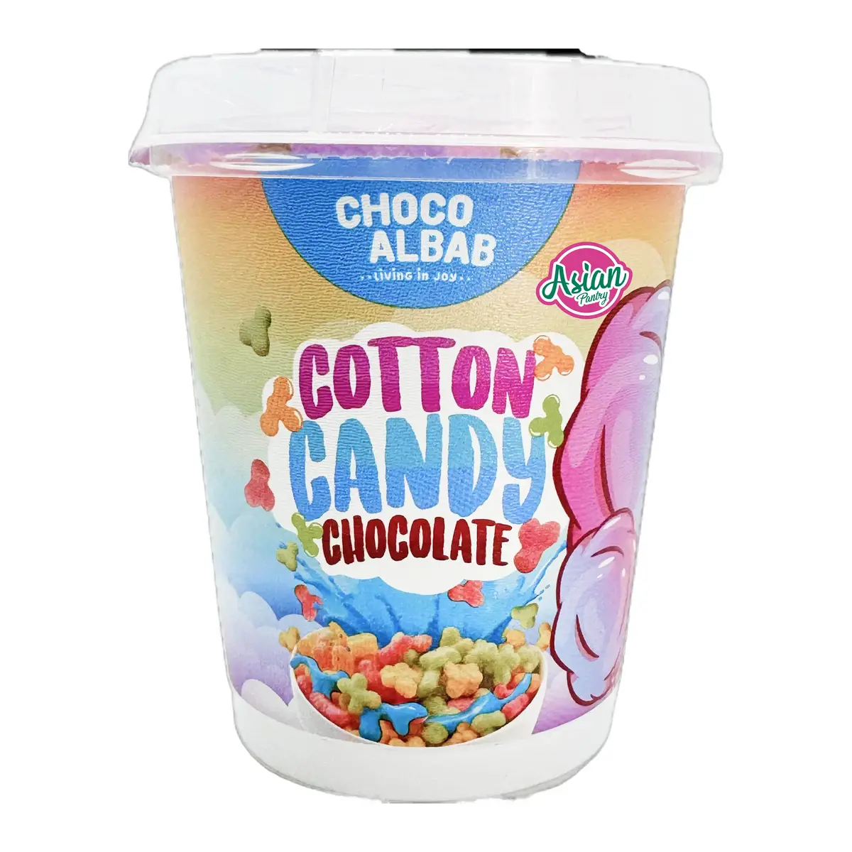 Choco Albab Cotton Candy Chocolate Tub 85G 1