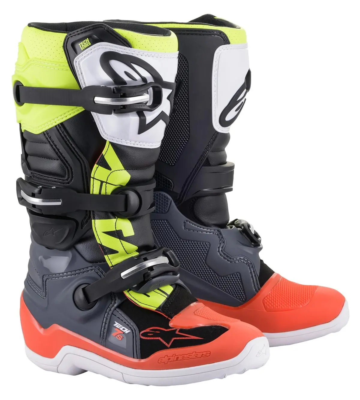 Alpinestars 2015017-9058-3 Mx Tech 7S Boots – Off-Road Motocross Protection 1