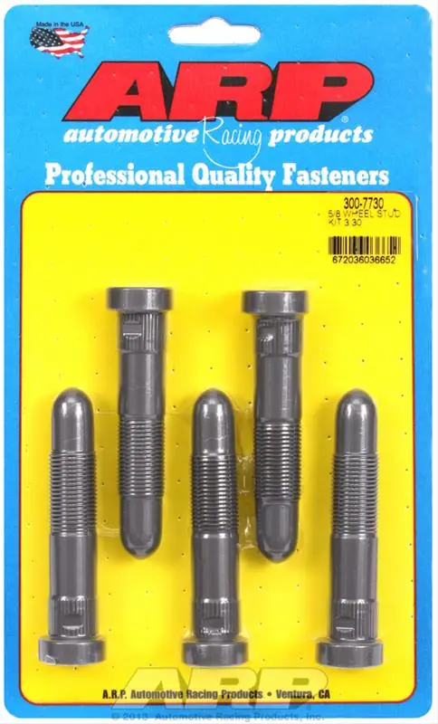 Arp 300-7730 Nascar-Grade Speed Studs – Heat-Treated Chromoly Fasteners 1