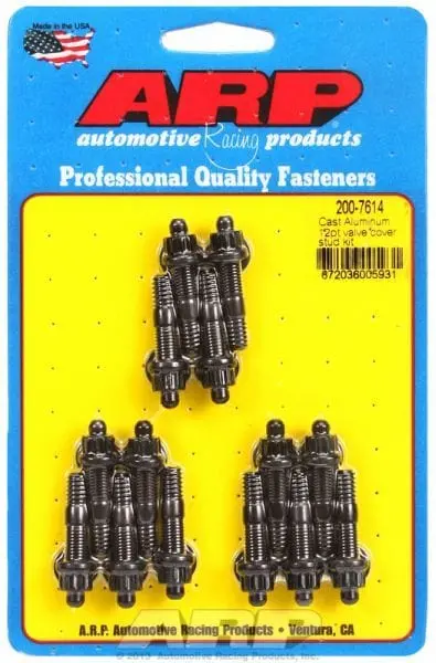 12-Point Black Oxide Valve Cover Stud Kit – Ar200-7614 For Secure Fastening 1