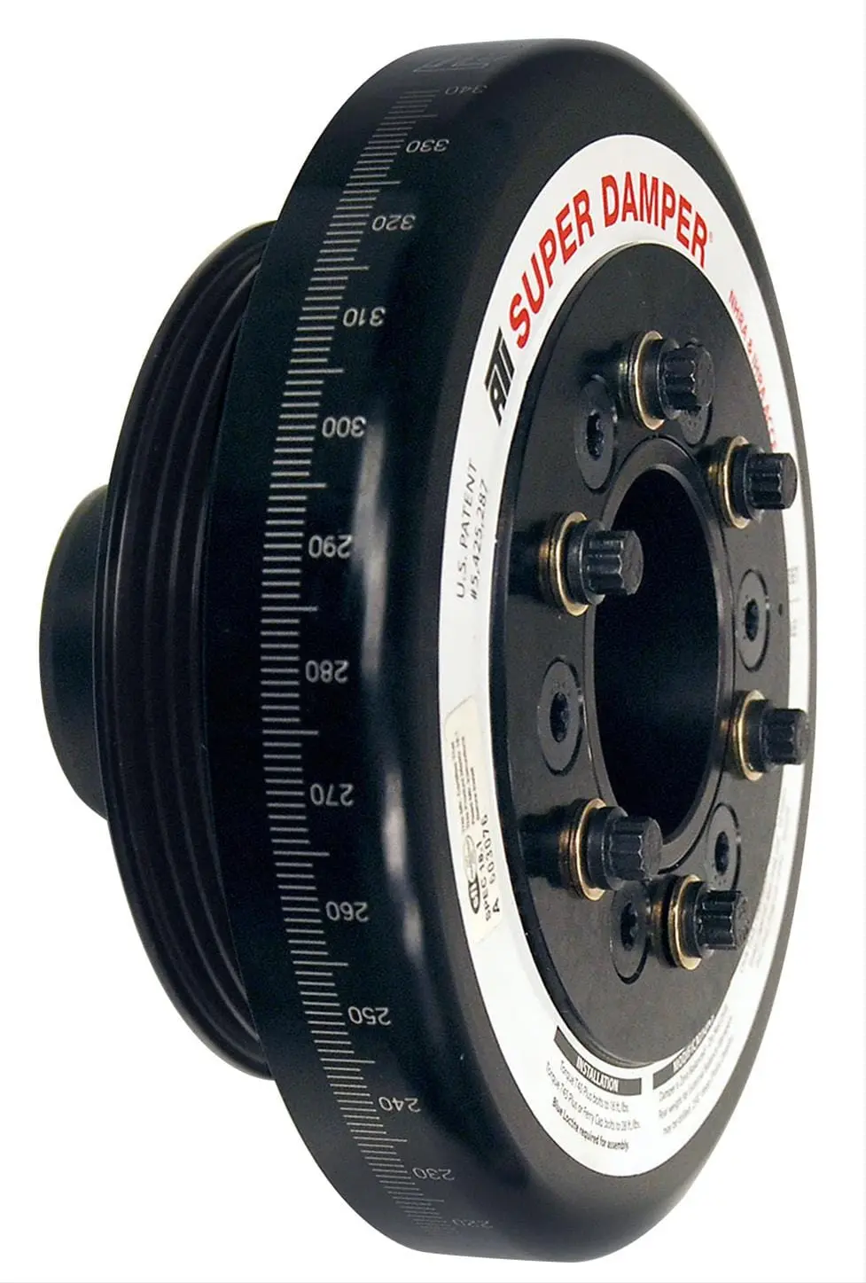 Ati 918470 Super Damper Harmonic Balancer – Standard Diameter, Sfi-Certified 1