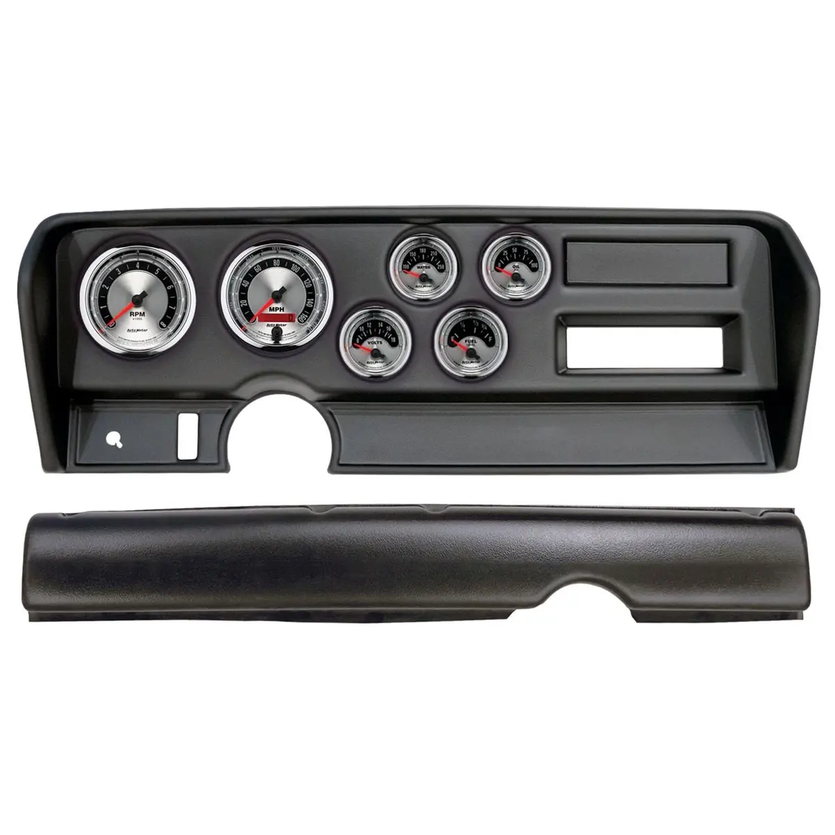 Autometer 2914-01 American Muscle Instrument Cluster – 5-Gauge, Led Backlit 1