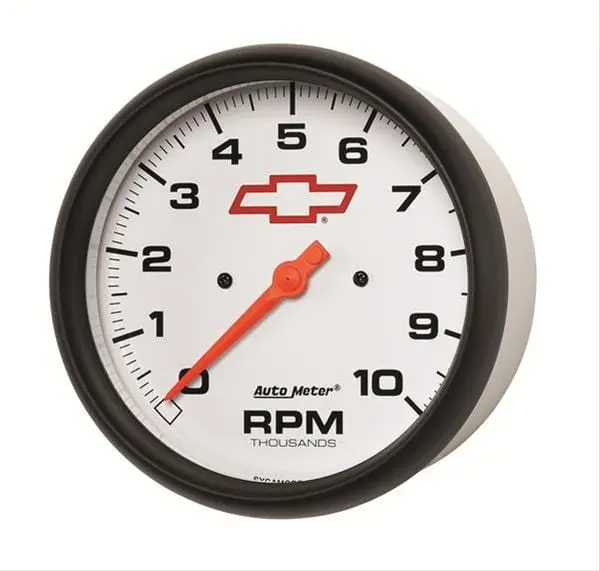 Autometer 5898-00406 Phantom Series Tachometer With Chevy Bowtie Face 1