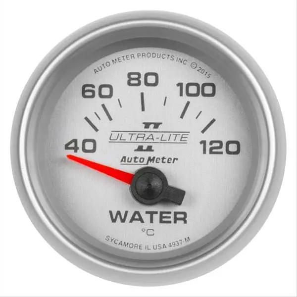 Autometer Ultra-Lite Ii Analog Gauge – 2-1/16" Diameter, 4937-M 1